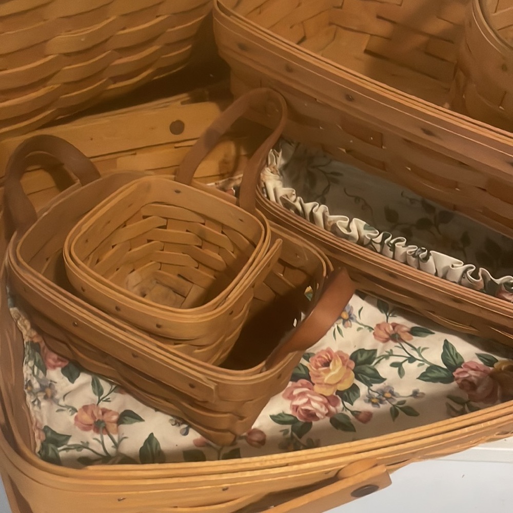 Longaberger Baskets 1997-2000 varies sizes - Picture 3 of 6